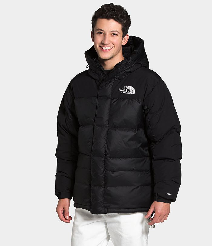 The North Face Kurtka Puchowa Męska Czarna Hmlyn Parka - UXFH58736